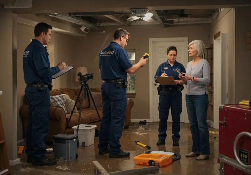 Water Damage Assessment and Insurance Documentation process in Barton Creek, TX